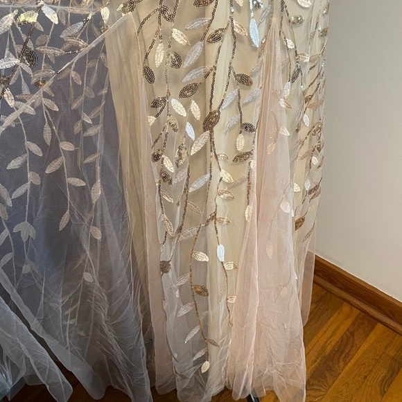 Ever Pretty Zoey Leaf Sequin Sleeveless A-Line Gown NWT - Picture 6 of 13